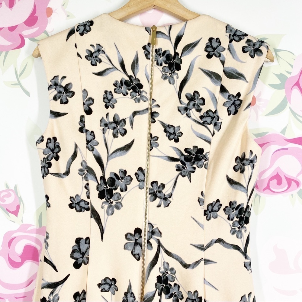 NEW Calvin Klein Floral Sheath Sleeveless Dress 8 - Picture 7 of 13
